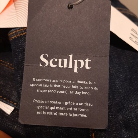 3/$20 NEW Gap Denim True Skinny Jeans Ankle Sculpting Womens Size 24 Blue - Picture 12 of 12